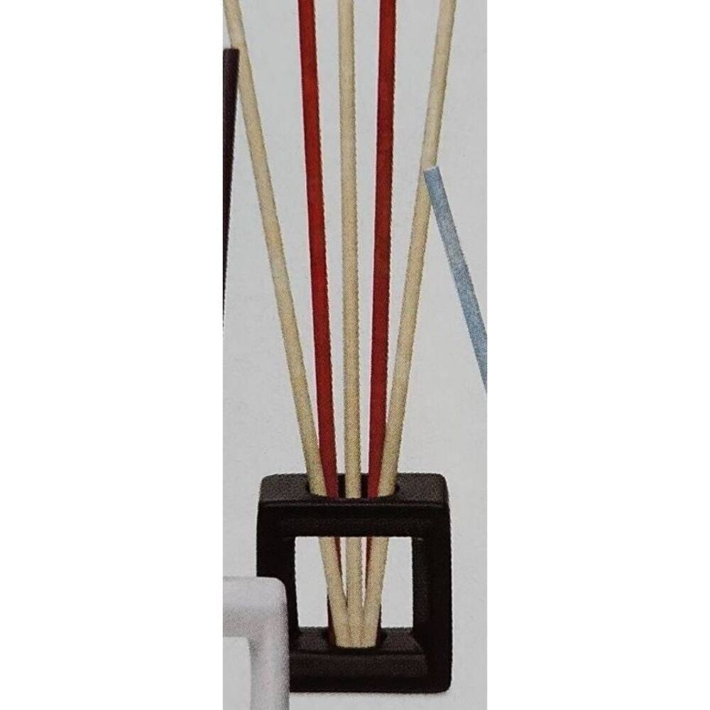 🩵NIB Partylite Black Ceramic Square Fragrance Stick Holder
